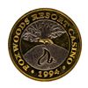 Image 2 : .999 Fine Silver Foxwoods Resort Casino $10 Limited Edition Gaming Token