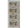 Image 1 : Uncut Sheet of (4) State of Louisiana Baby Bond Obsolete Notes