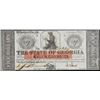 Image 1 : 1862 $5 The State of Georgia Obsolete Note Civil War Era