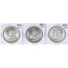 Image 1 : Lot of (3) 1883-O $1 Morgan Silver Dollar Coins