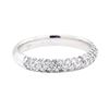 Image 1 : 14KT White Gold 0.50 ctw Diamond Band
