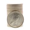 Image 2 : Roll of (20) Brilliant Uncirculated 1922 $1 Peace Silver Dollar Coins