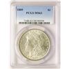 Image 1 : 1889 $1 Morgan Silver Dollar Coin PCGS MS63