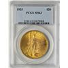 Image 1 : 1925 $20 St. Gaudens Double Eagle Gold Coin PCGS MS63