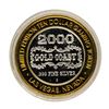 Image 1 : .999 Fine Silver Gold Coast Las Vegas $10 Casino Limited Edition Gaming Token