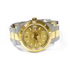 Image 1 : Rolex Mens Datejust II 18KT Yellow Gold & Steel 41mm Champagne Stick Dial Watch