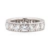 Image 1 : Platinum 3.80 ctw Diamond Eternity Ring