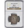 Image 1 : 1839 Capped Bust Half Dollar Coin NGC MS63