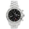 Image 1 : Breitling Mens Avenger Skyland Stainless Steel 44mm Black Arabic Dial Watch