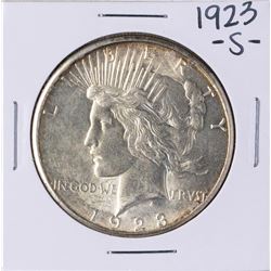 1923-S $1 Peace Silver Dollar Coin