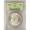 Image 1 : 1885-O $1 Morgan Silver Dollar Coin PCGS MS64 Old Green Holder