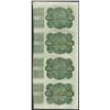 Image 2 : Uncut Sheet of (4) State of Louisiana Baby Bond Obsolete Notes