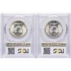 Image 2 : Lot of 1953-S & 1954-S Franklin Half Dollar Coins PCGS MS64