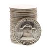 Image 2 : Roll of (20) Brilliant Uncirculated 1958 Franklin Half Dollar Coins
