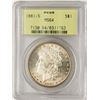 Image 1 : 1881-S $1 Morgan Silver Dollar Coin PCGS MS64 Old Green Holder