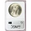 Image 2 : 1923 $1 Peace Silver Dollar Coin NGC MS65