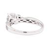 Image 3 : 14KT White Gold 1.51 ctw Diamond Wedding Ring