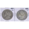 Image 1 : Lot of (2) 1885-S $1 Morgan Silver Dollar Coins