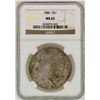 Image 1 : 1886 $1 Morgan Silver Dollar Coin NGC MS65