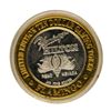 Image 1 : .999 Fine Silver Flamingo Reno, Nevada $10 Limited Edition Gaming Token