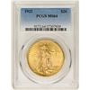 Image 1 : 1922 $20 St. Gaudens Double Eagle Gold Coin PCGS MS64