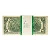 Image 2 : Pack of (100) Consecutive 1976 $2 Federal Reserve Notes San Francisco