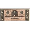 Image 1 : 1864 $1 Confederate States of America Note