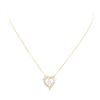 Image 1 : 14KT Yellow Gold 1.25 ctw Diamond Pendant & Chain