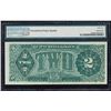 Image 2 : 1890 $2 Treasury Note Fr.353 PMG Gem Uncirculated 65EPQ