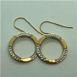 10K Yellow Gold(0.820 Gms) Earrings, Made in Canada, Suggested Retail Value $350 (Estimated Selling 