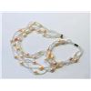 Image 2 : Sterling Silver High Fashion Pearl Bracelet & Necklace Set. Retail $240 (Est From $36 up to $72)