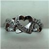 Image 2 : Sterling Silver Diamond(H,VVS-VS,0.15cts) Ring (~Size 7), Suggested Retail Value $500 (Estimated Sel