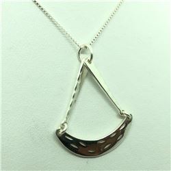 Sterling Silver 6.32Gms Necklace (~length 50cm), Suggested Retail Value $140