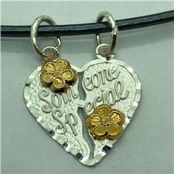 Sterling Silver Splittable Pendant