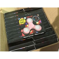 Case of LED Lights Hand Spinners (24 Count)