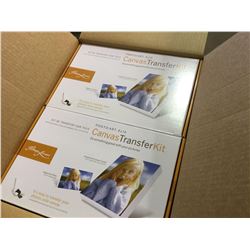 Case of Canvas Transfer Kit Photo Art 8x10(6 Canvas Kits)