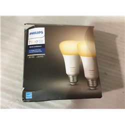 Philips Hue Personal Wireless Lighting (2x Single A19 Bulb)