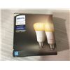 Image 1 : Philips Hue Personal Wireless Lighting (2x Single A19 Bulb)
