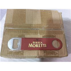 Case of Birra Moretti Metal Bottle Openers