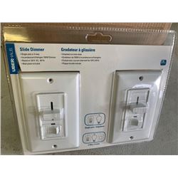UberHaus Slide Dimmer (Single Pole or 3 Way)