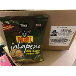 Case of Rebel Jalapeno White Cheddar Chips (24 x 43g)