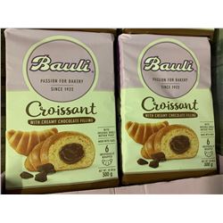 Lot of Bauli Croissants with Creamy Chocolate Filling (2 x 6)