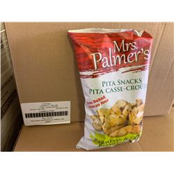 Case of Mrs. Palmers Parmesan & Garlic Pita Snacks (12 x 170g)