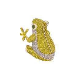 Sterling Silver Frog Ring