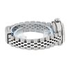Image 4 : Rolex Ladies Stainless Steel Quickset Pink Diamond & Ruby Wristwatch