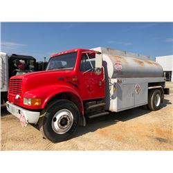 2011 INTERNATIONAL 4700 FUEL TRUCK, VIN/SN:1HTSCAARX1H336179 - S/A, IHC DT466E ENGINE, A/T, 2,500 GA
