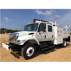 2006 INTERNATIONAL 7300 MECHANICS TRUCK, VIN/SN:1HTWAAAN16J220521 - S/A, CREW CAB, IHC DT466 ENGINE,