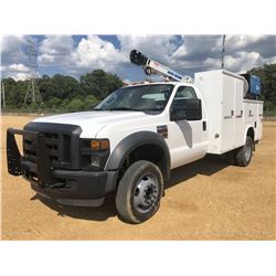 2009 FORD F550 MECHANICS TRUCK, VIN/SN:1FDAF56R09EA51273 - POWERSTROKE DIESEL, A/T, KNAPHEIDE SERVIC