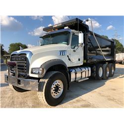2019 MACK GR64F DUMP TRUCK, VIN/SN:1M2GR4GC0KM009770 - TRI AXLE, 455 HP MACK MP8 ENGINE, ALLISON 450