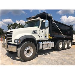 2019 MACK GR64F DUMP TRUCK, VIN/SN:1M2GR4GC2KM002870 - TRI AXLE, 455 HP MACK MP8 ENGINE, ALLISON 450